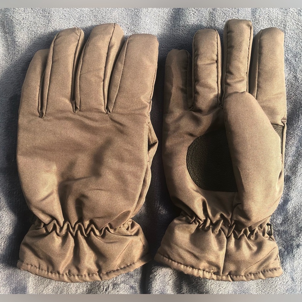 Jacob Ash Grey Winter Gloves 3M Thinsulate Insulation 40g M / L